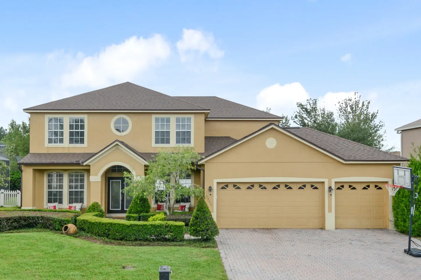 Front view of 3353 Canoe Birch Pl, Oviedo, FL 32766