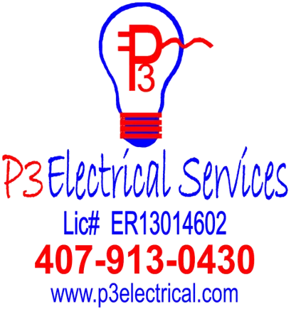 P3 Electrical Services transparent logo