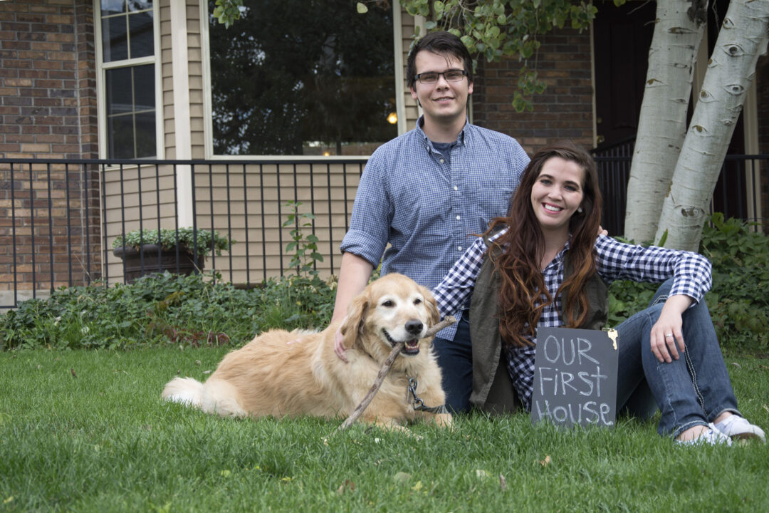 A Golden Retriever's First Home, Too!